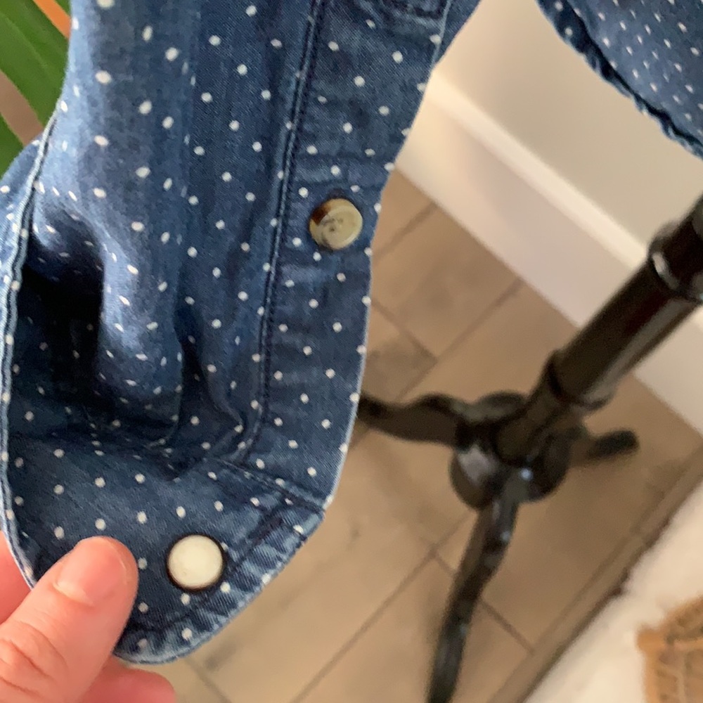 Levi’s Polka Dot Button Down Top - image 6